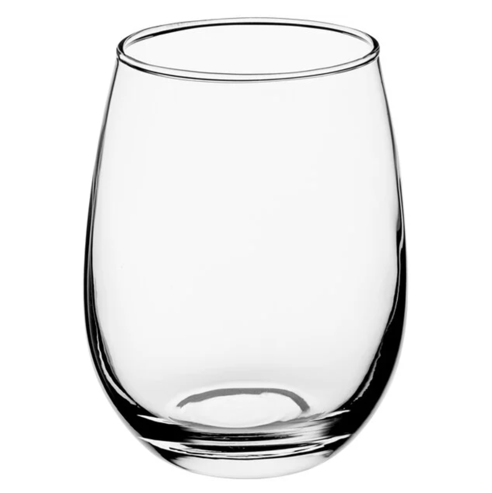 Stemless Glass Wine Glasses 12 oz